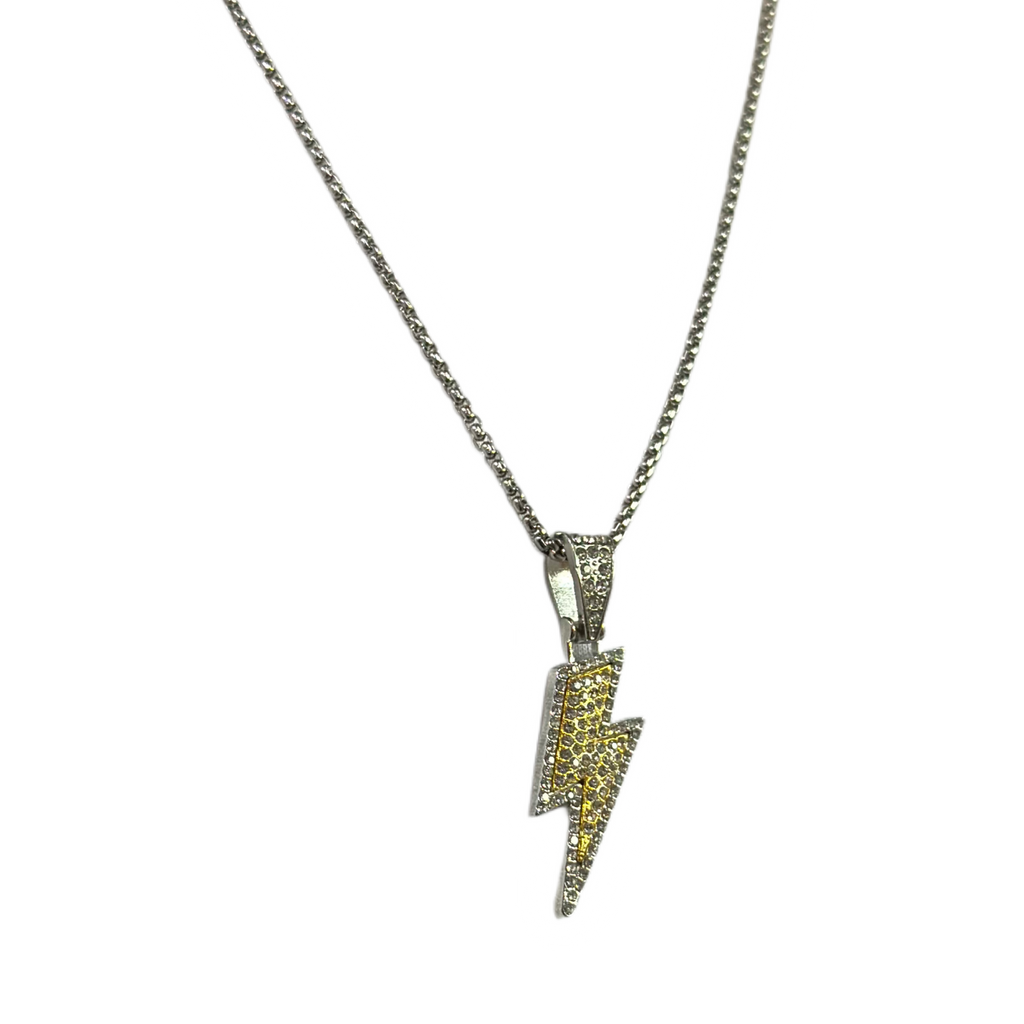 Calvyr Lightning Pendant Chain