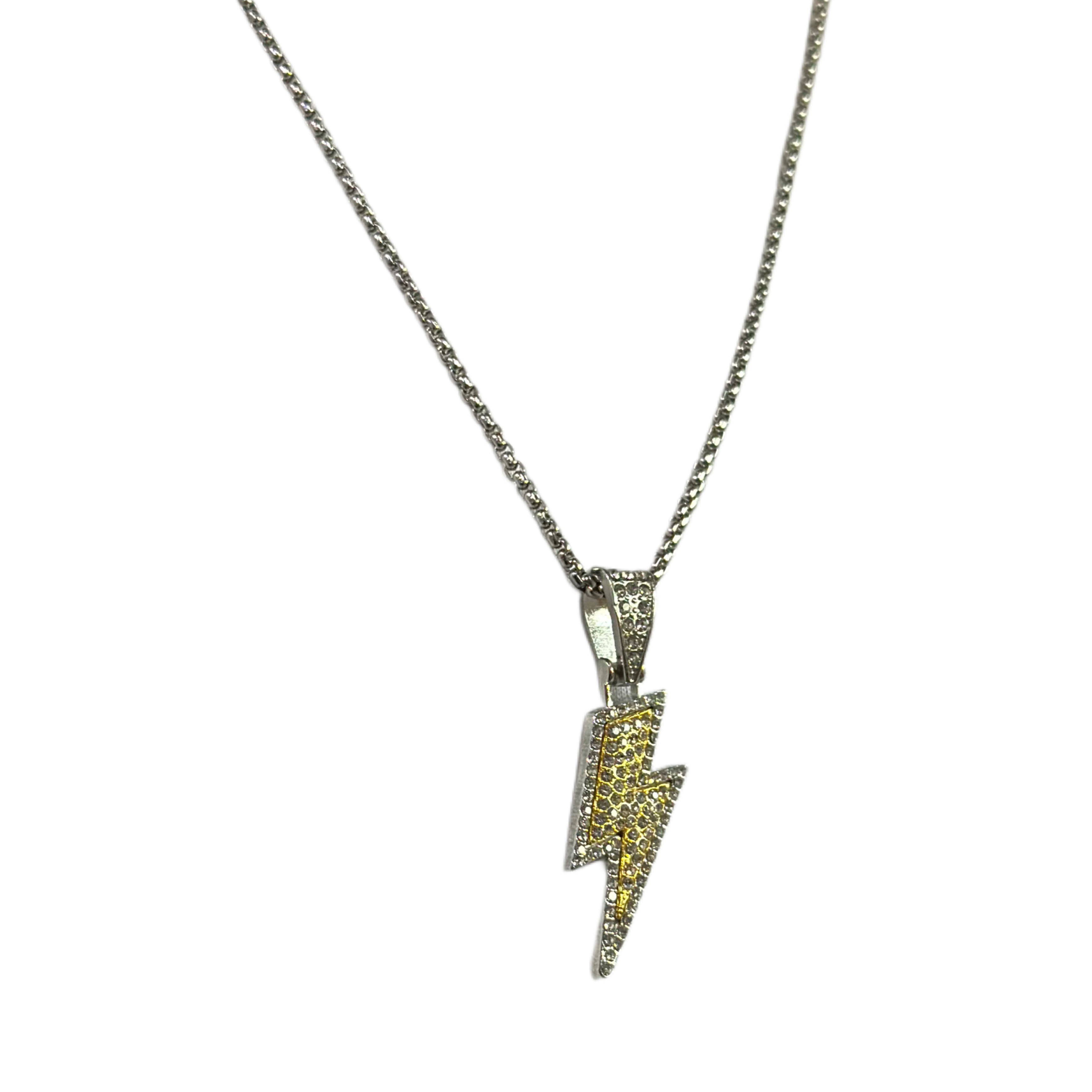 Calvyr Lightning Pendant Chain