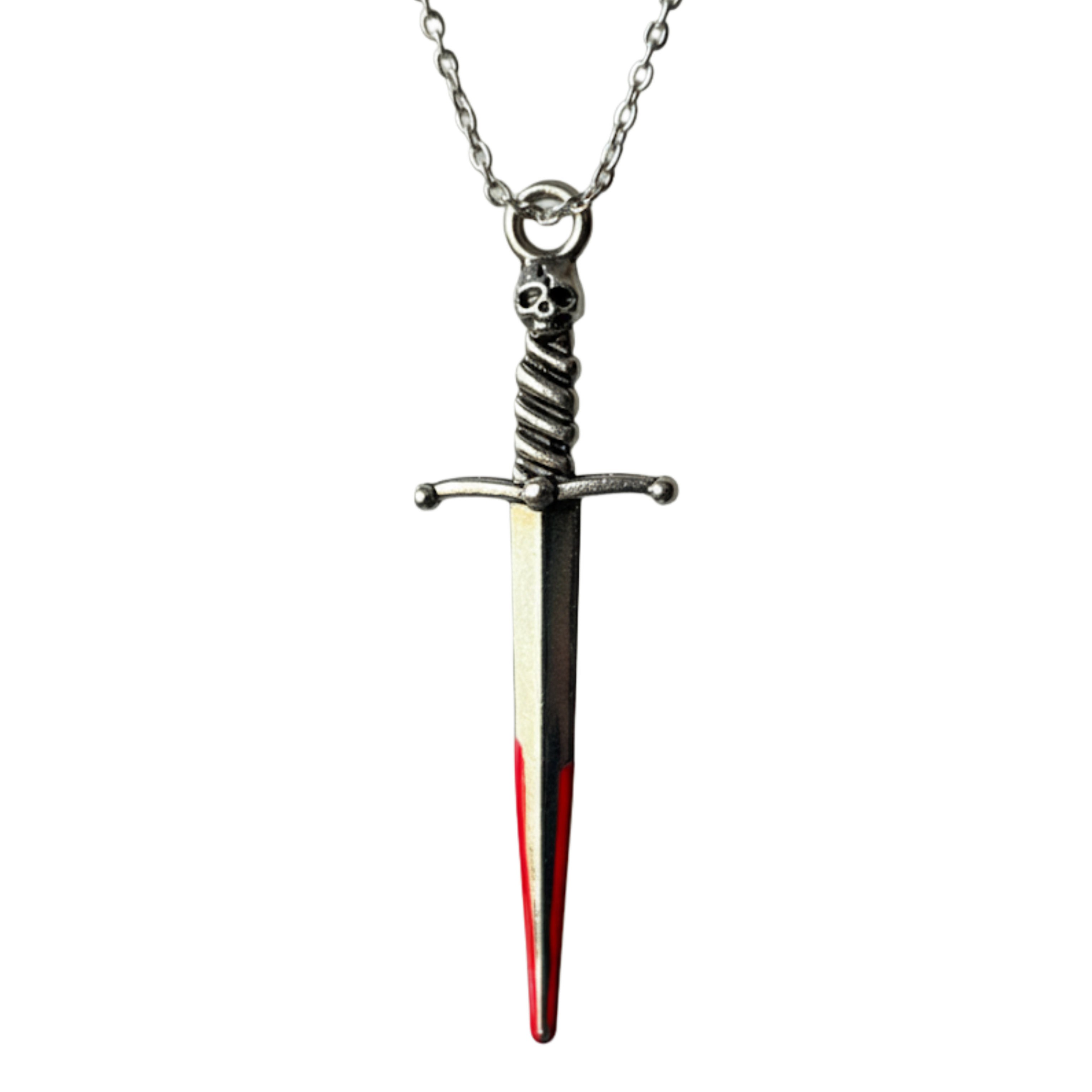 calvyr Blood Knief pendent chain