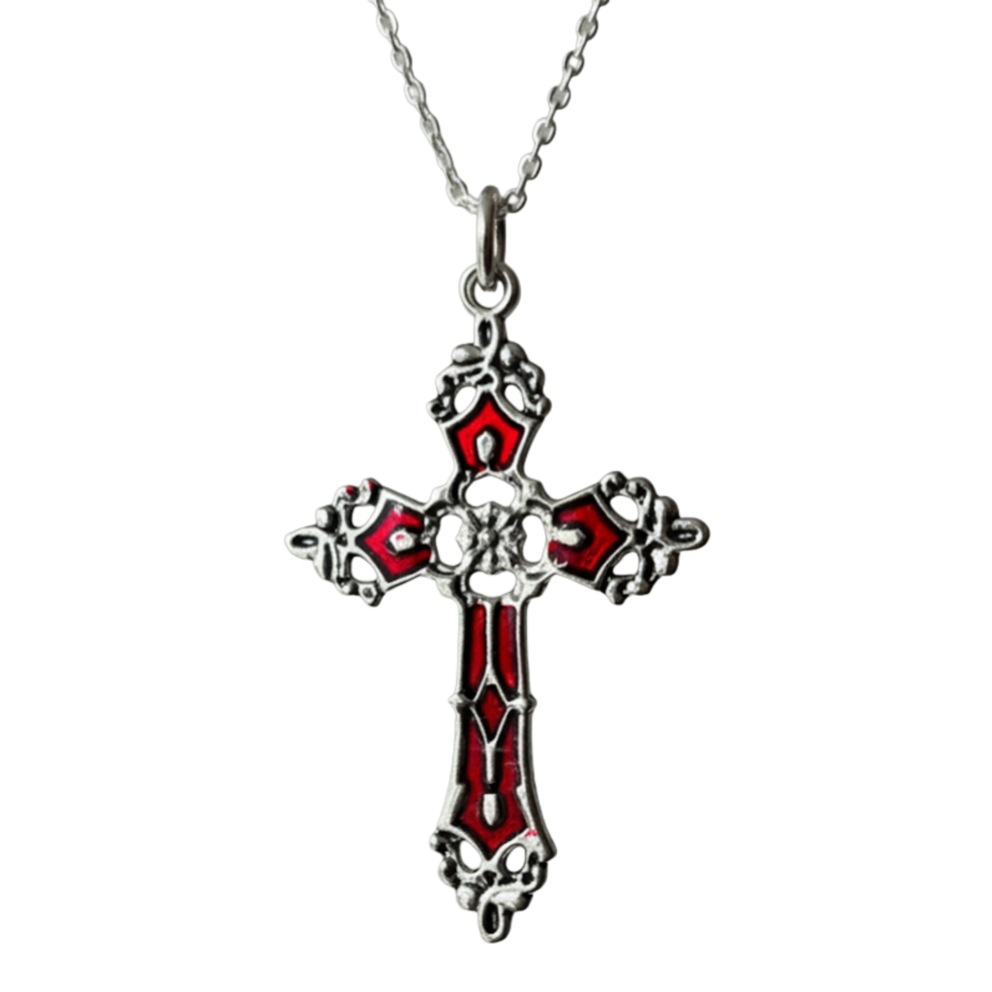 calvyr Enamel pendent chain