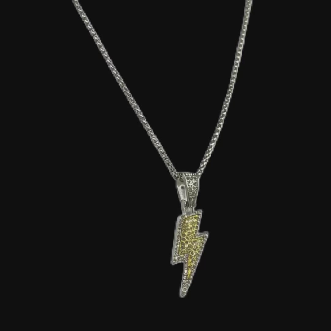 Calvyr Lightning Pendant Chain